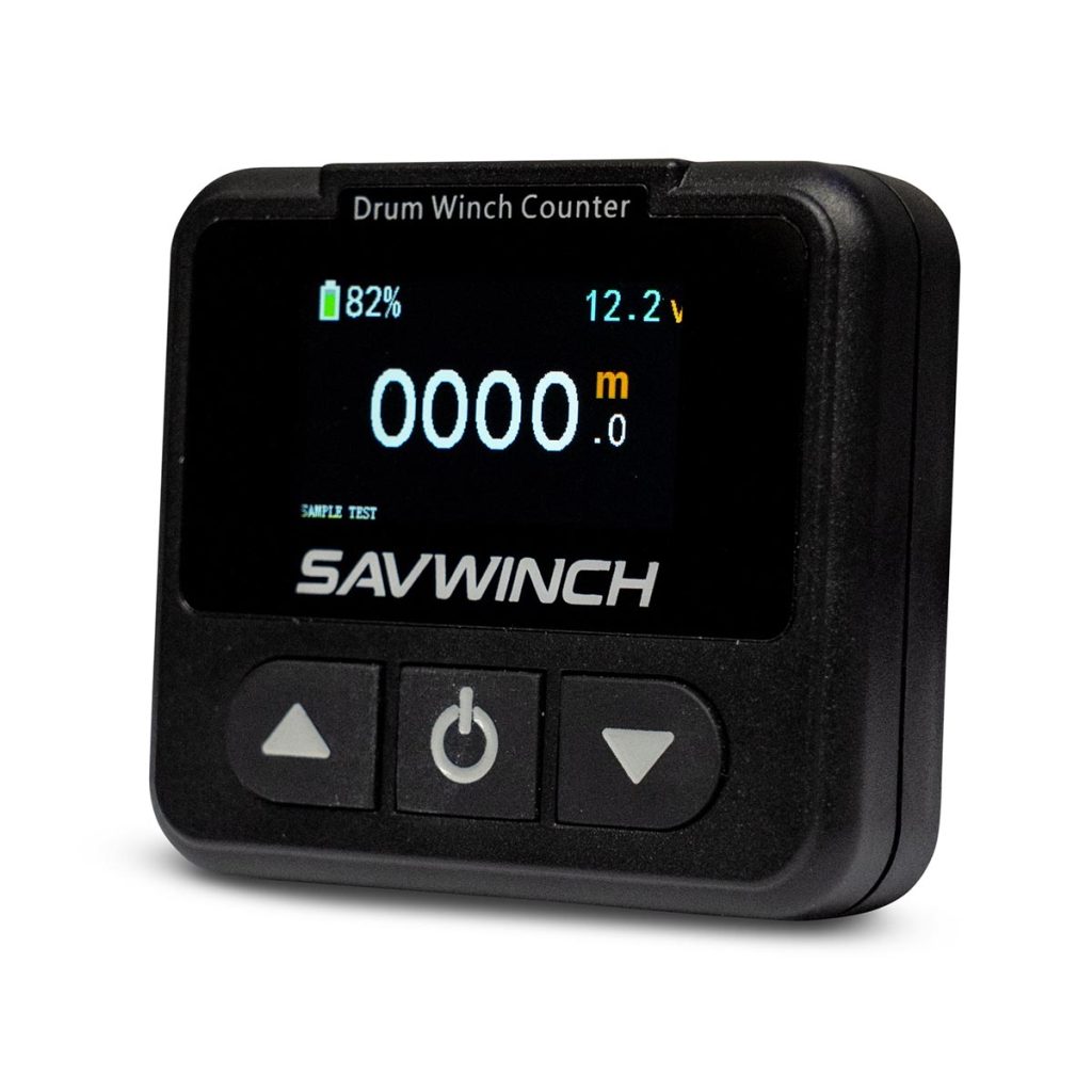 Savwinch Drum Winch Digital Counter